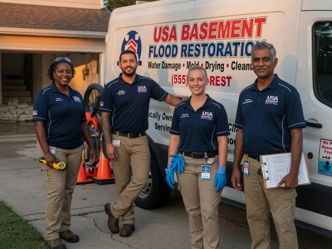 Basement Flood Cleanup company in Stacyville, ME